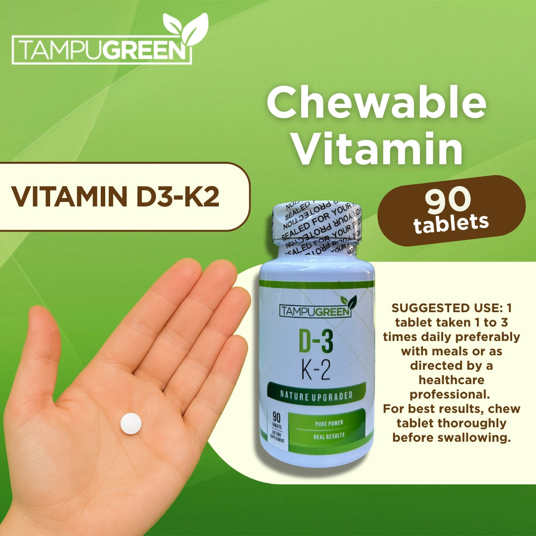 VITAMIN D3 + K2 - 2000 IU + 75 MCG