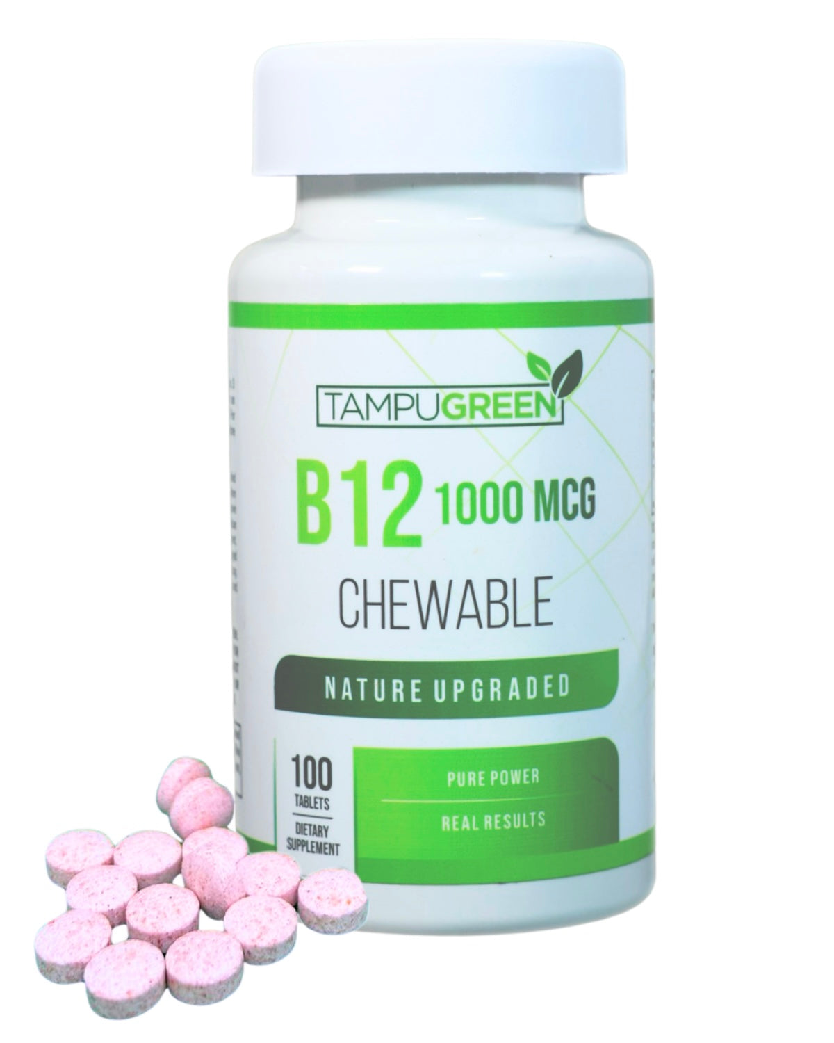 Daily Energy Pack – Vitamin B12 + Vitamin D3 & K2 | Energy, Immune & Bone Support | Tampugreen